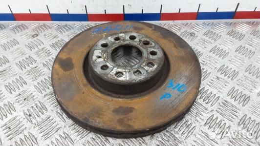 Диск тормозной передний volkswagen tiguan 1 (ZAD11