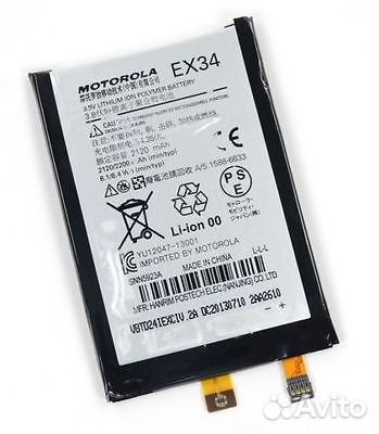 Аккумулятор Motorola EX34