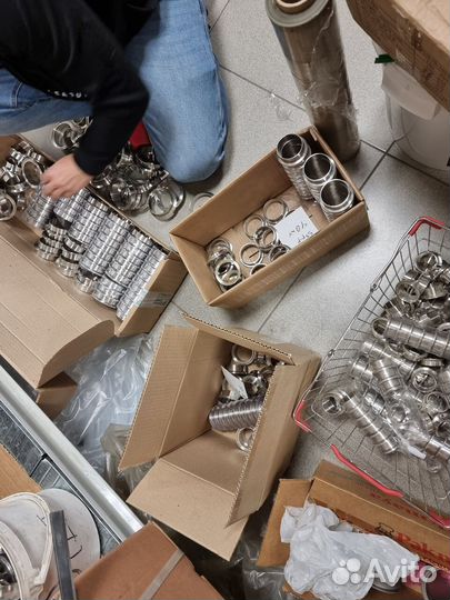 Кламп 1.5, 2, 3, 4 дюйма