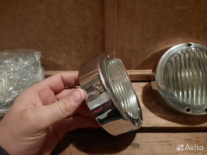 Туманные фары газ 13 Чайка