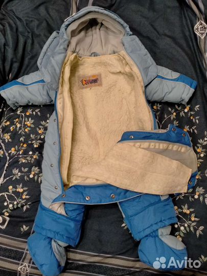 Комбинезон трансформер зимний 80