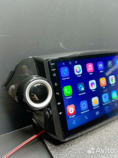 Магнитола android на Kia Rio