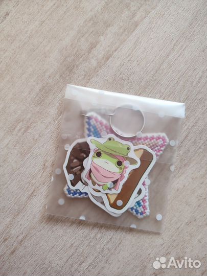 Брелок двусторонний Genshin Impact 