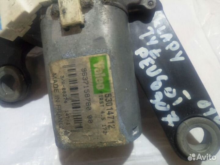 Мотор дворников задний Peugeot 307