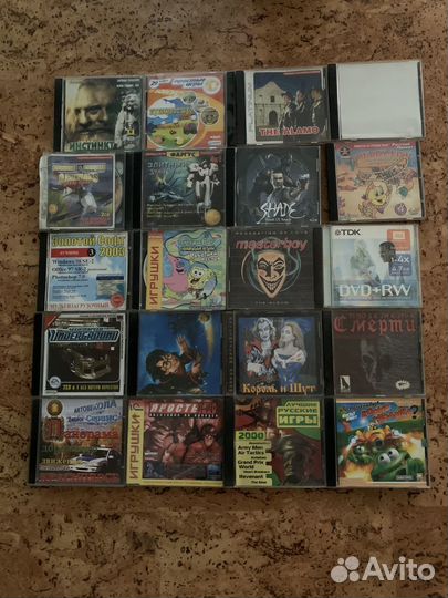 Игры и фильмы на дисках