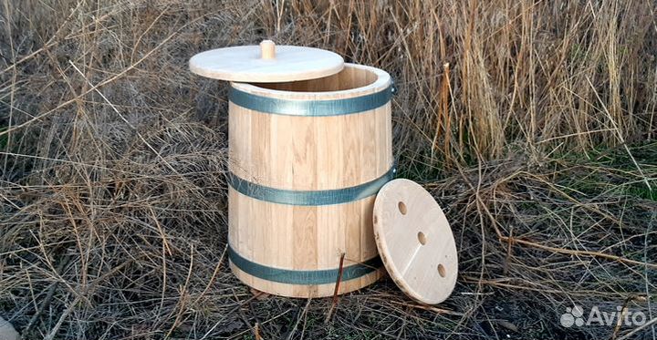 Кадка дубовая