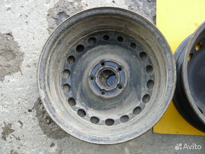 Железный диск 1шт R16 5X114,3 Renault Scenic III