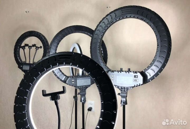 Кольцевая лампа 36 см