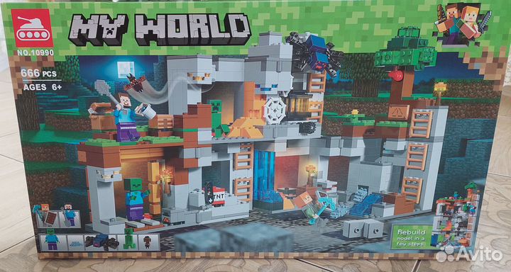 Lego майнкрафт 
