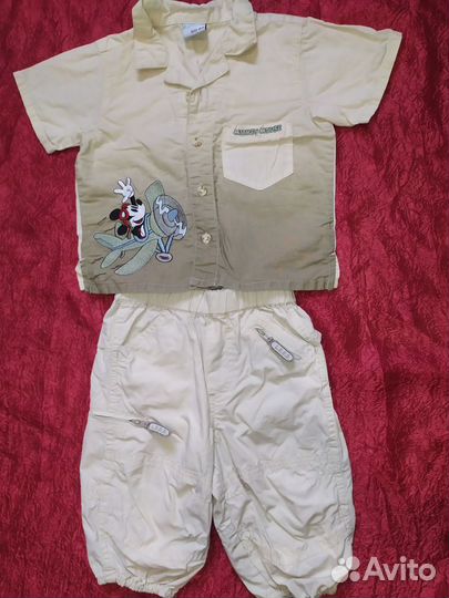 Рубашка+бриджи H&M