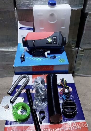 Автономный отопитель сухой фен 24 в новые 5Кв