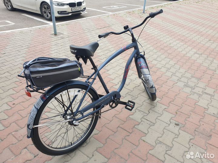 Велосипед прогулочный круизер Welt King 2023