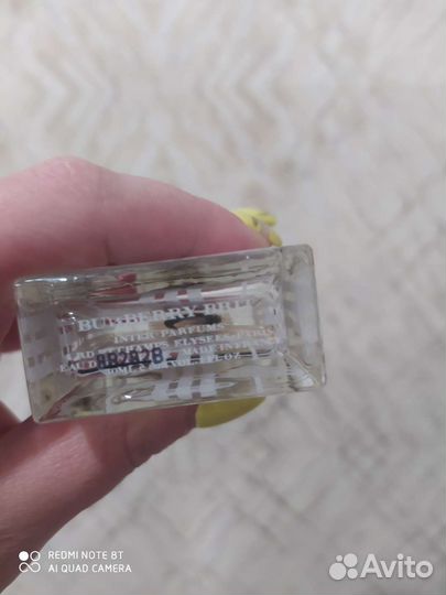 Пустой флакон Burberry Brit Inter Parfums