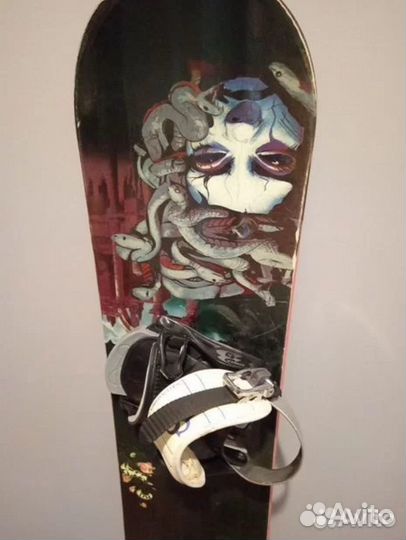 Сноуборд+крепления +ботинки 39-40,5