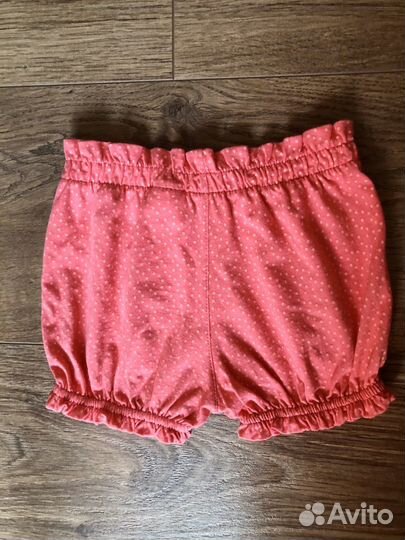 Новые шорты на девочку р.68