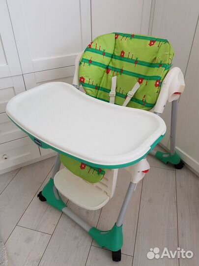 Стульчик для кормления chicco polly