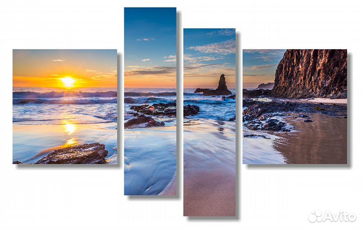 Модульная картина Рассвет