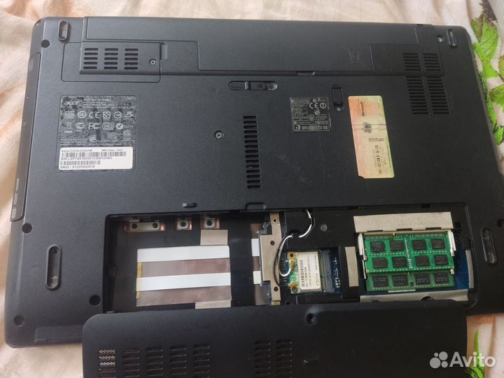 Ноутбук acer aspire 5750g На запчасти
