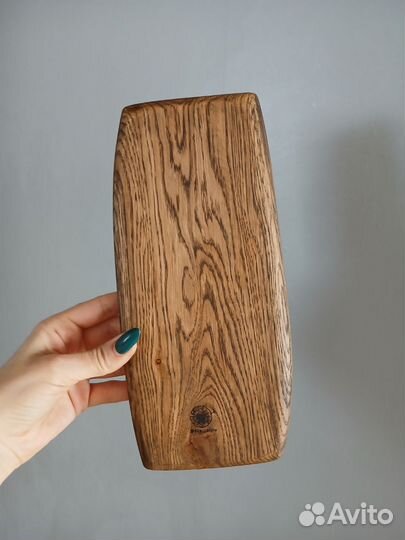 Тарелка дубовая