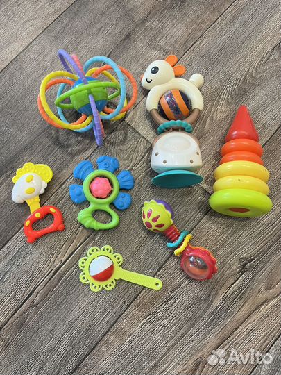 Погремушки прорезыватели