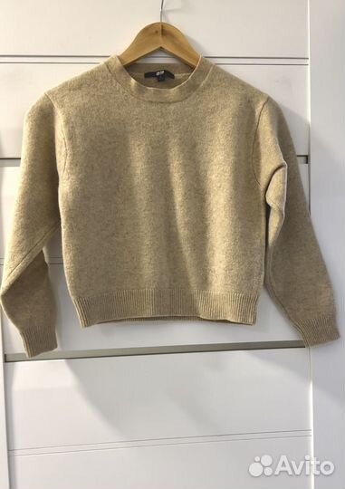 Свитер uniqlo 100% шерсть
