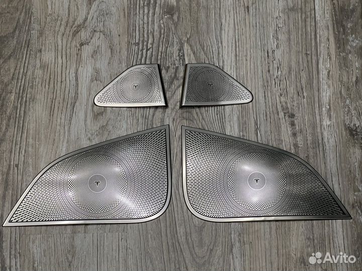 Накладки на динамики дверей Tesla Model 3