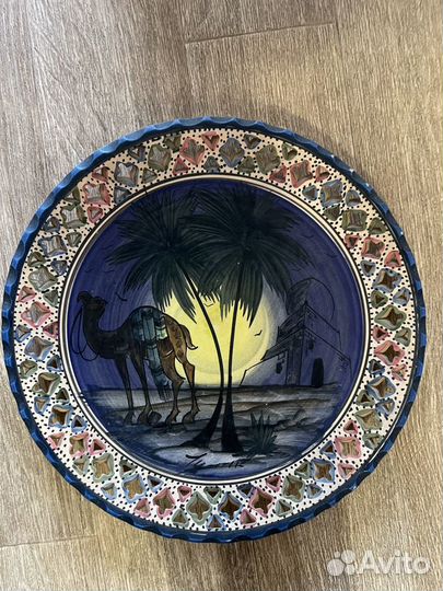 Тарелка декоративная