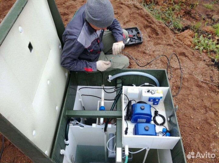 Установка септика под ключ, обслуживание септика