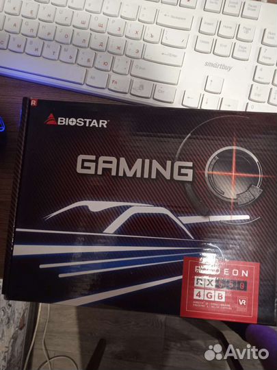 Видеокарта rx 550 4gb