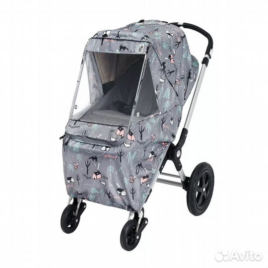 Дождевик на коляску leokid