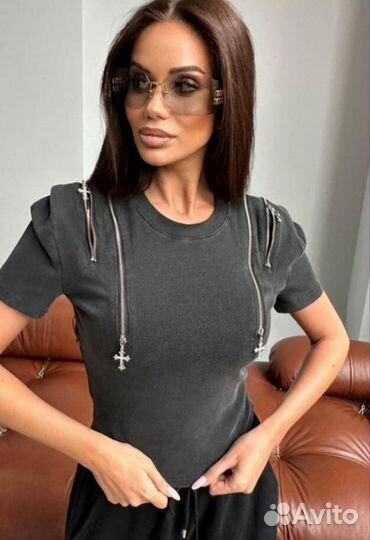 Chrome hearts футболка