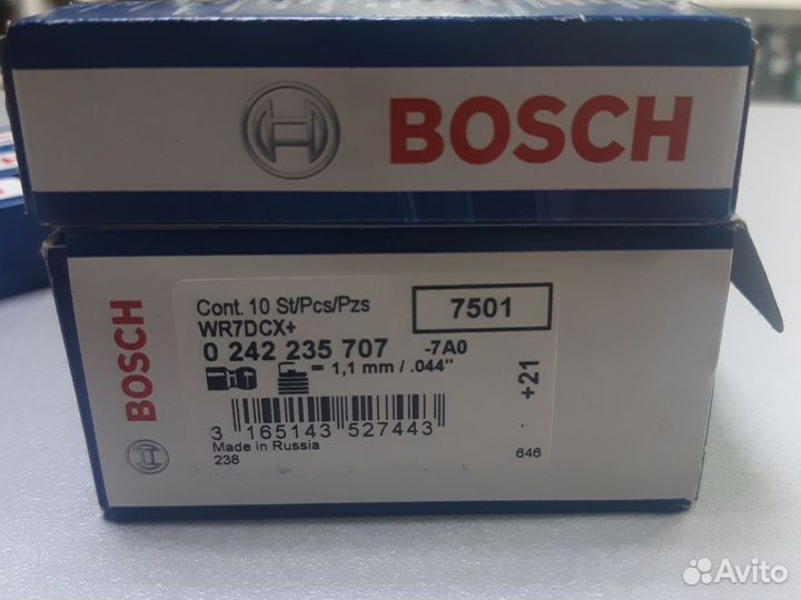 Bosch 0 242 235 707 Свеча зажигания