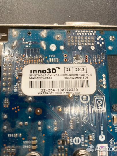 Видеокарта geforce GT640