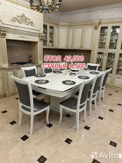 Столы и стулья новые