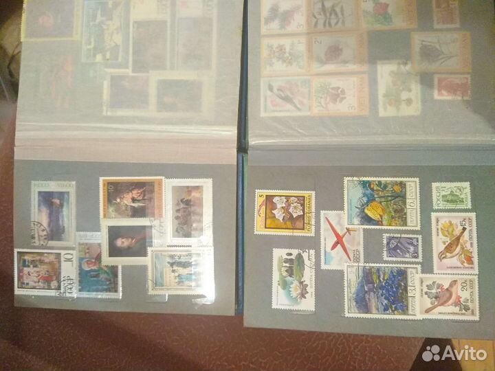 Альбом с почтовыми марками