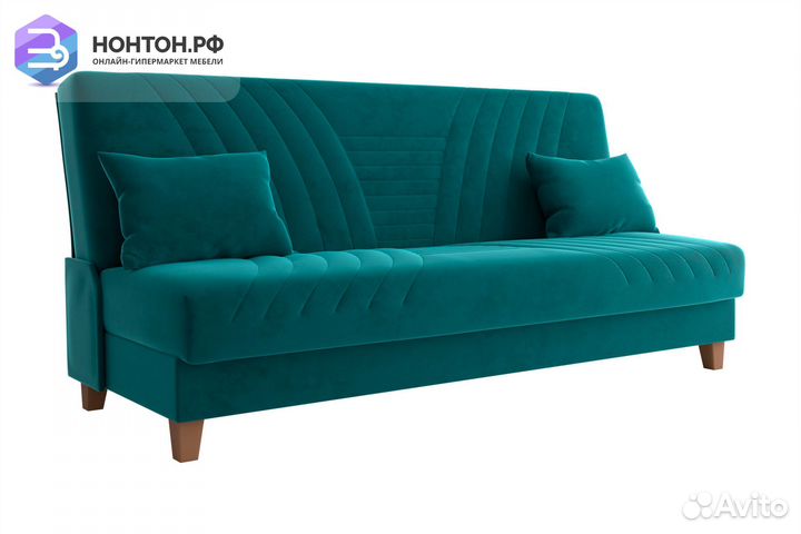 Диван книжка Бэлла зеленый