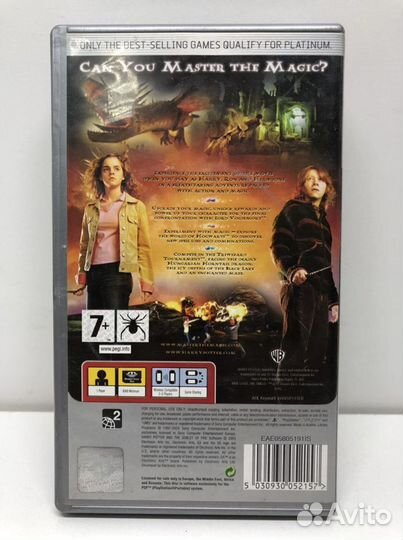 Диск Harry Potter and the goblet of fire на PSP