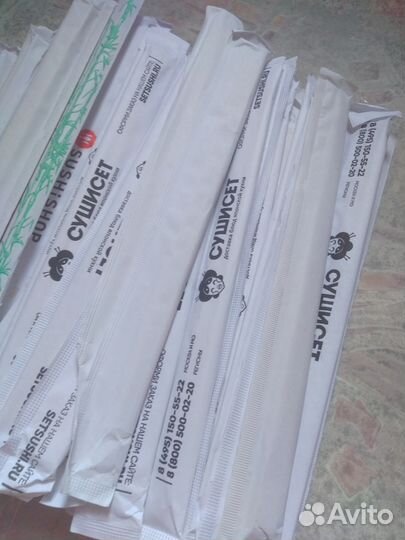 Палочки деревянные для еды