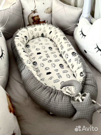 Кокон гнездышко для новорожденных