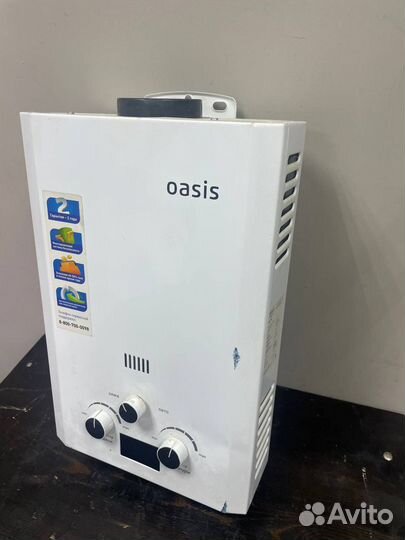 Газовый проточный водонагреватель oasis OR - 12W