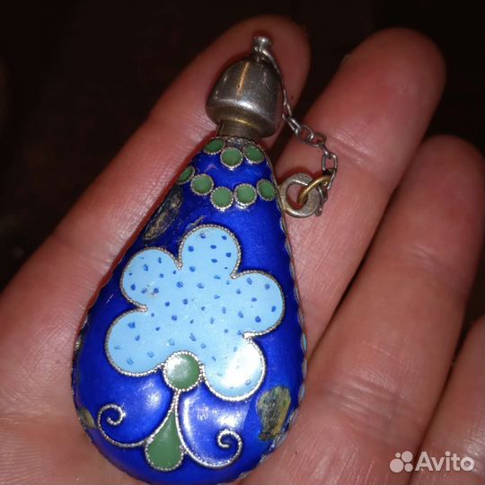 Серебро 875 пробы Голова