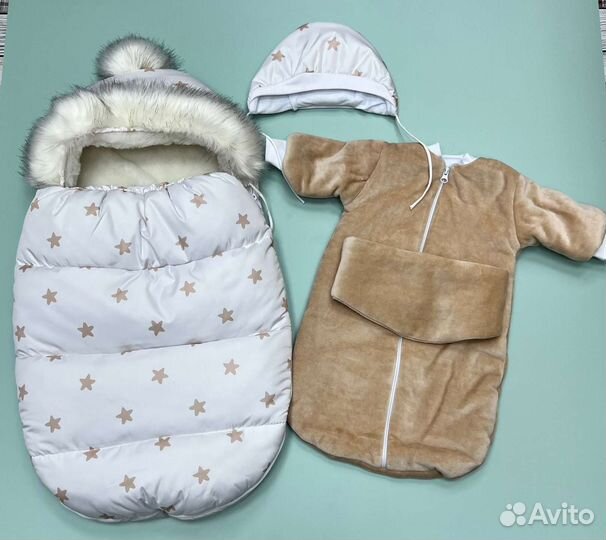 Конверт на выписку зимний