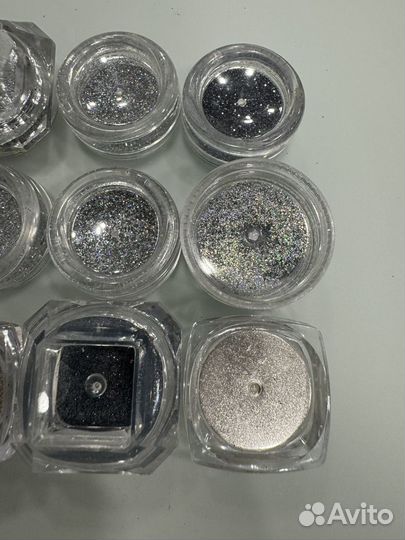 Втирка для ногтей, пигмент