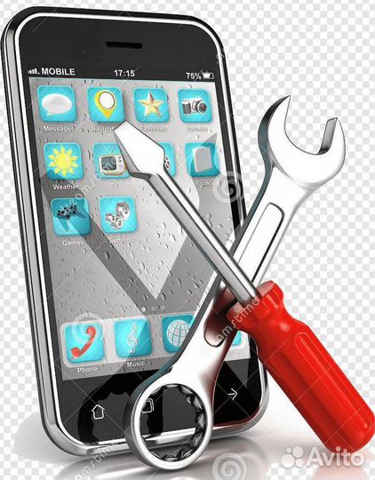 Ремонт телефонов компьютеров ноутбуков