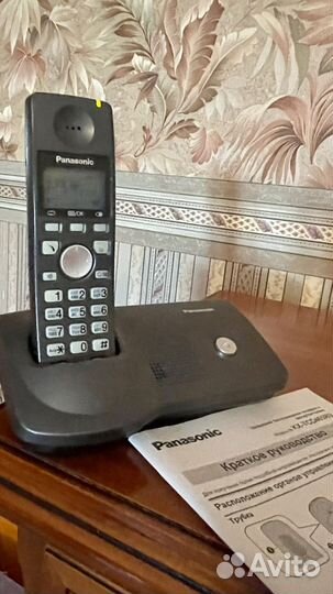 Домашний телефон panasonic беспроводной