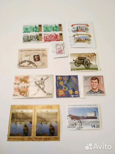 Коллекция марок (54 шт)