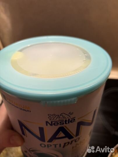 Детское питание смесь nan