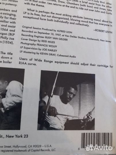 Coltrane/Blakey/Cannonball/Burrell/Baker/Smith