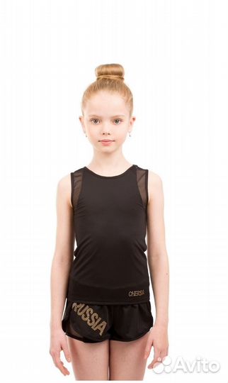 Шорты и топ спортивные для девочки