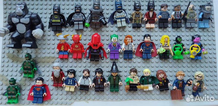 Lego минифигурки Marvel/DC/Harry Potter